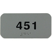 Custom Unframed ADA Signage 2x4