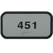 ADAF24 - Custom Framed ADA Signage 2x4
