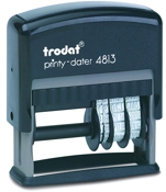 Trodat 4813, 1 Color Replacement Ink Pad (6/4813)