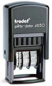 Trodat 4850, 2 Color Replacement Ink Pad (6/4850/2)