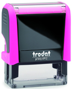 Trodat Printy 4912 Neon Pink Self-Inking Stamp