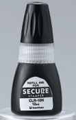 SHA35304 - Secure Stamper Refill Ink, 10 ml. bottle (1/3 oz.)
